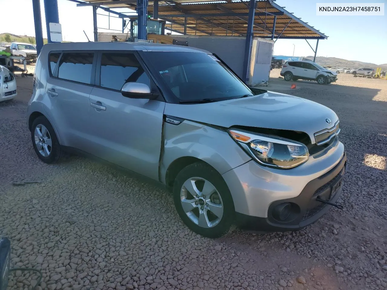 2017 Kia Soul VIN: KNDJN2A23H7458751 Lot: 80535044