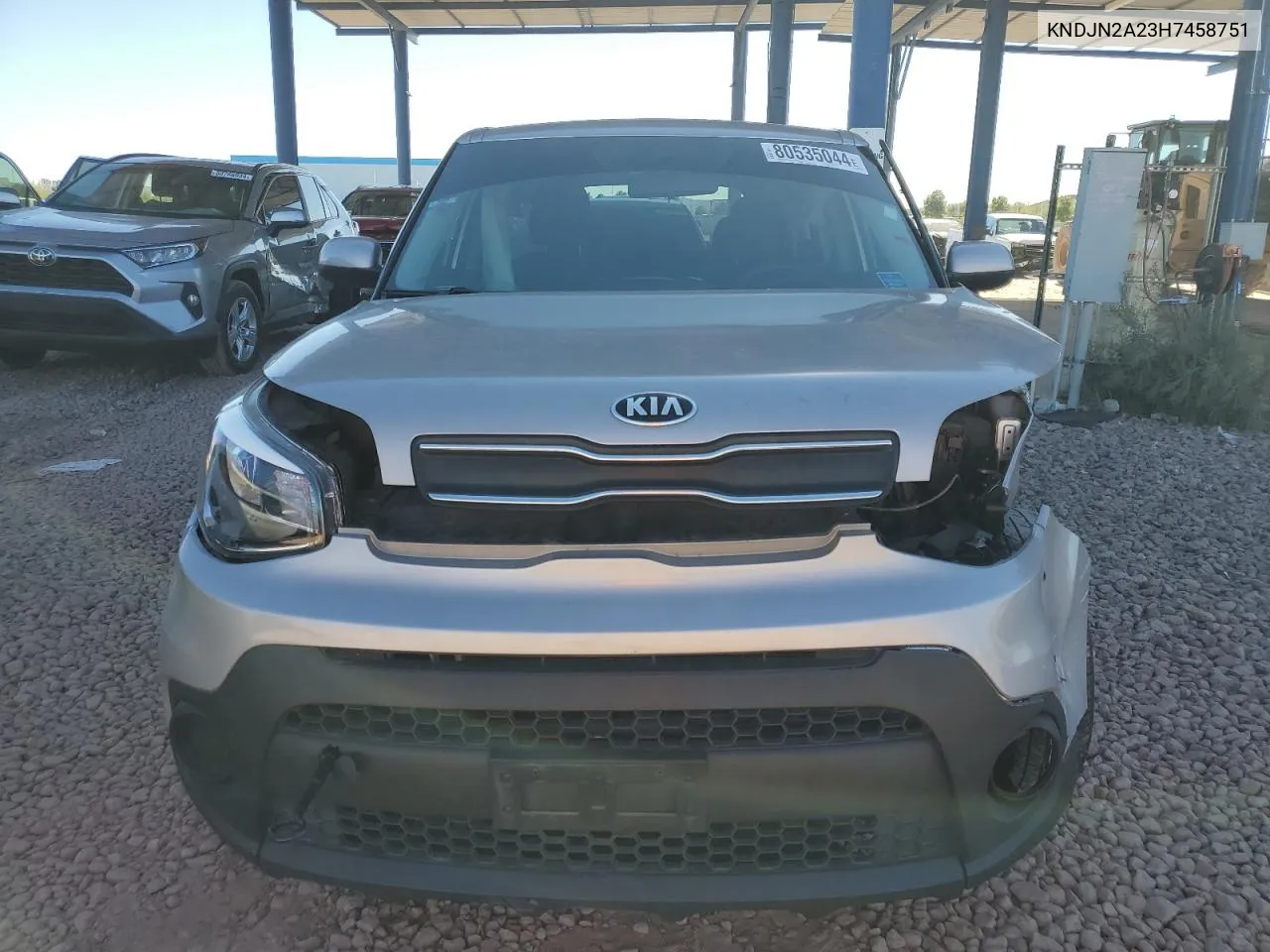 2017 Kia Soul VIN: KNDJN2A23H7458751 Lot: 80535044