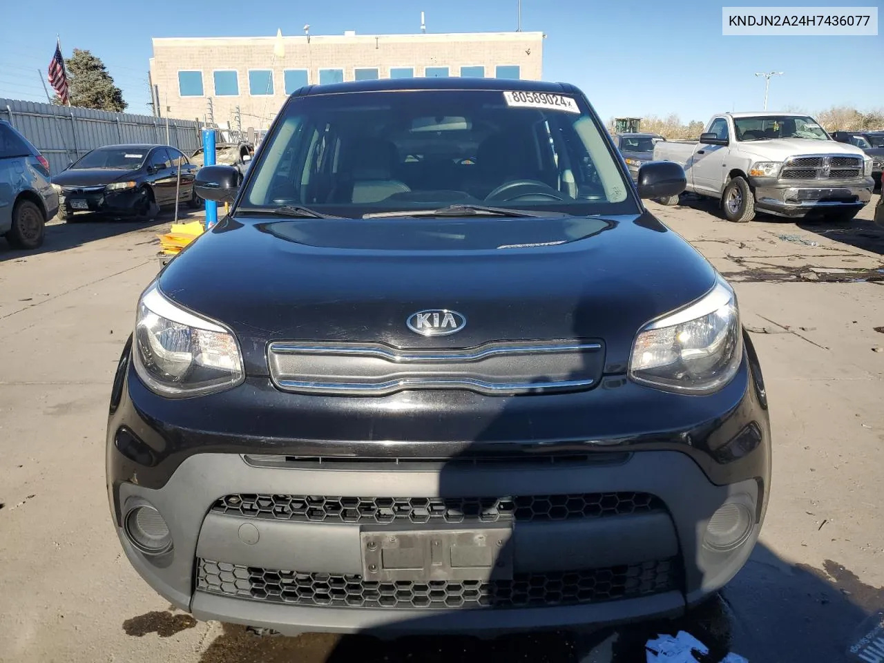 2017 Kia Soul VIN: KNDJN2A24H7436077 Lot: 80589024