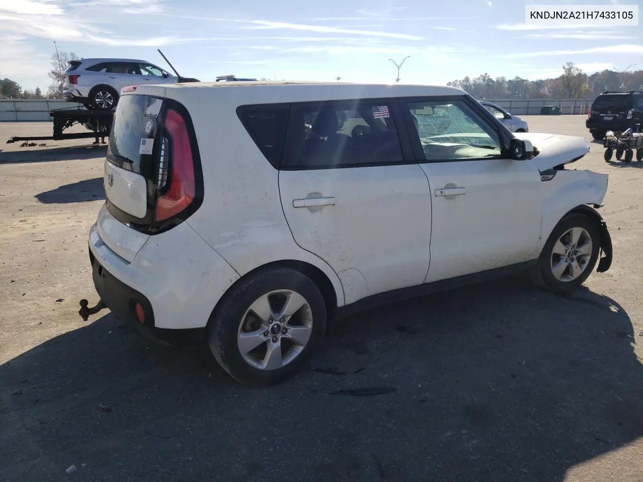 2017 Kia Soul VIN: KNDJN2A21H7433105 Lot: 81093954