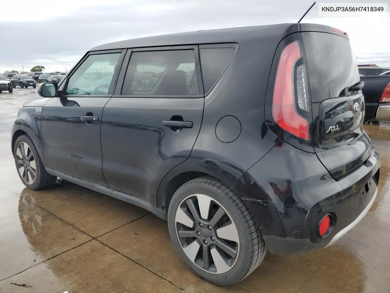 2017 Kia Soul + VIN: KNDJP3A56H7418349 Lot: 81265454