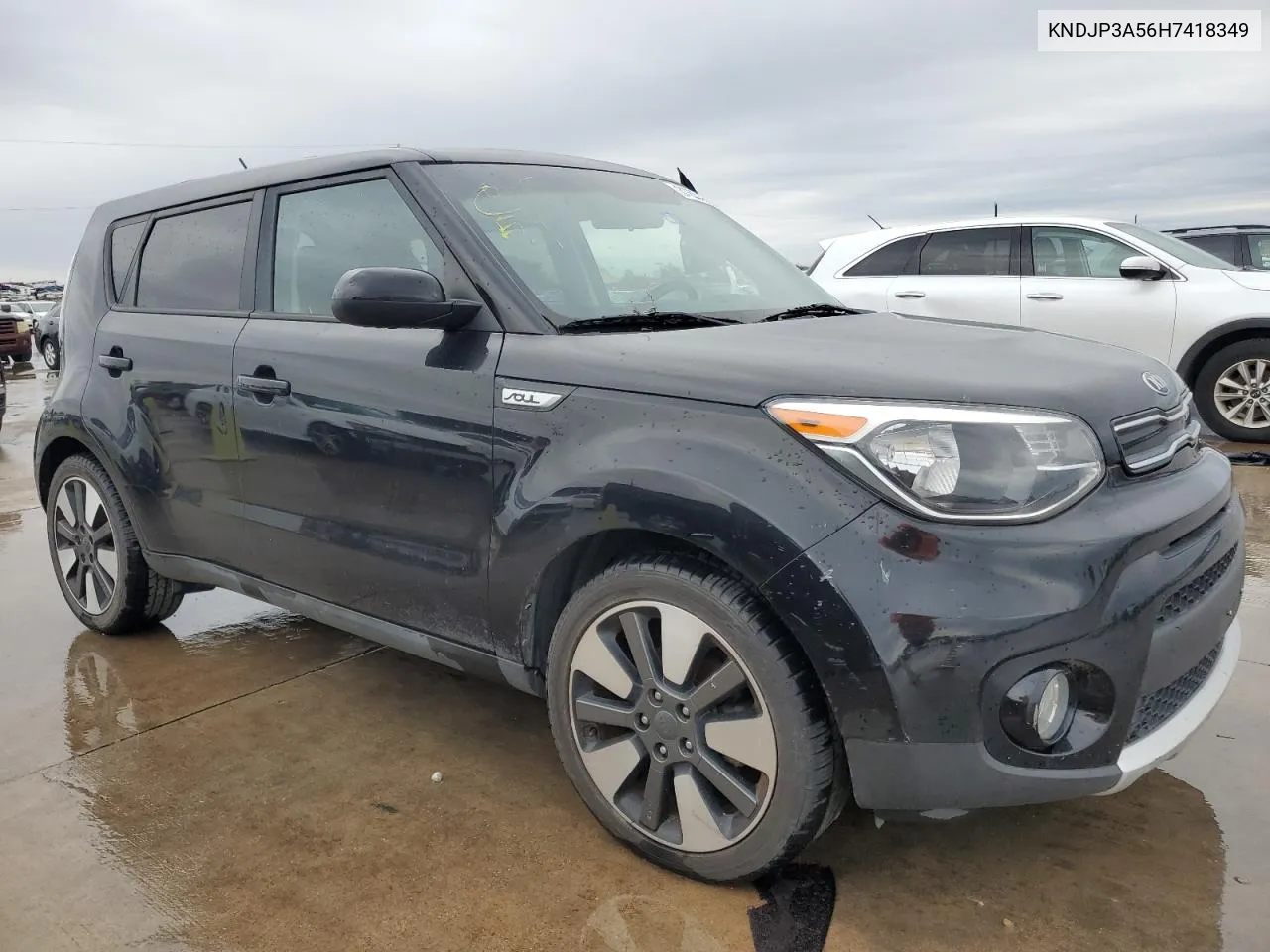 2017 Kia Soul + VIN: KNDJP3A56H7418349 Lot: 81265454