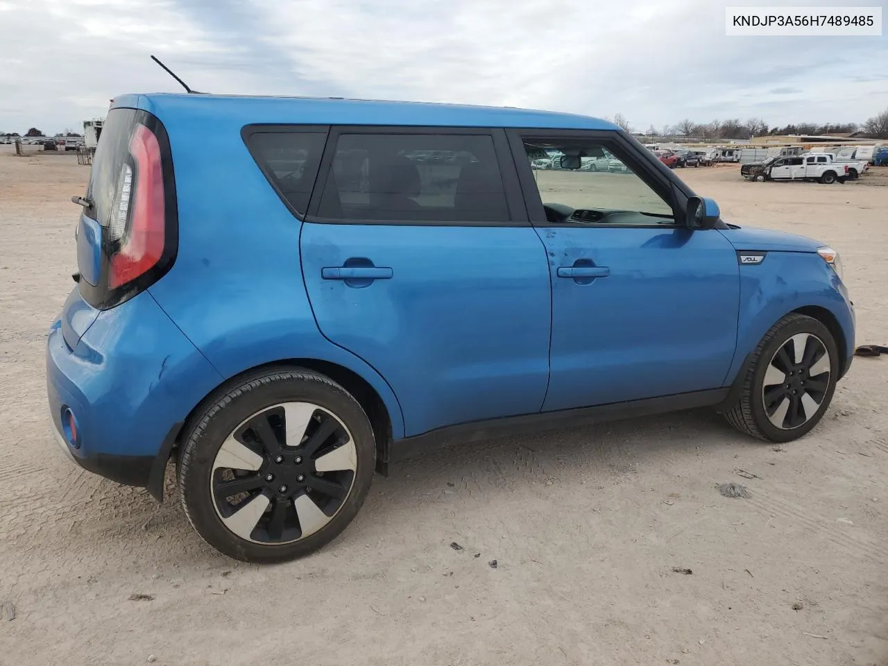 2017 Kia Soul + VIN: KNDJP3A56H7489485 Lot: 82654723