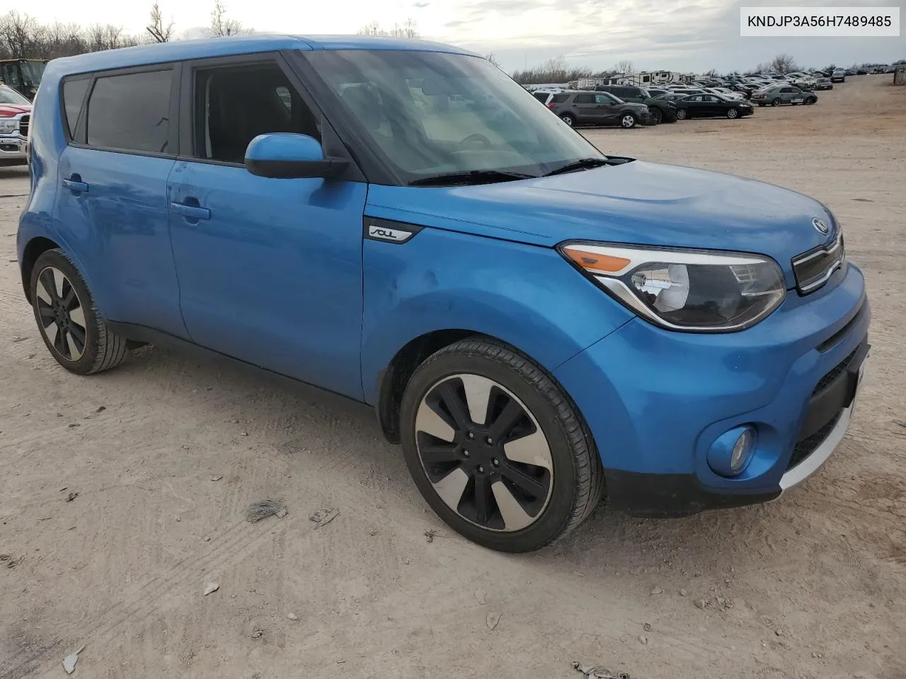 2017 Kia Soul + VIN: KNDJP3A56H7489485 Lot: 82654723