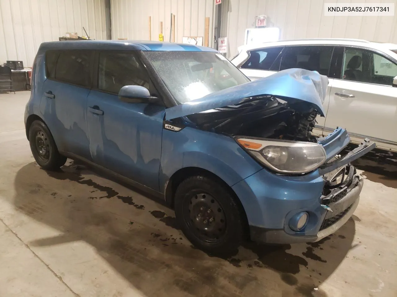 2018 Kia Soul + VIN: KNDJP3A52J7617341 Lot: 37375323