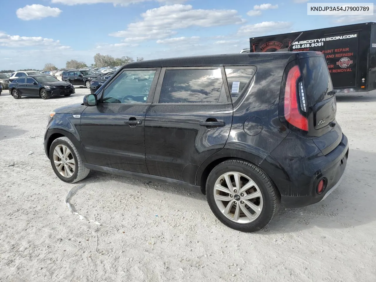 2018 Kia Soul + VIN: KNDJP3A54J7900789 Lot: 42209334