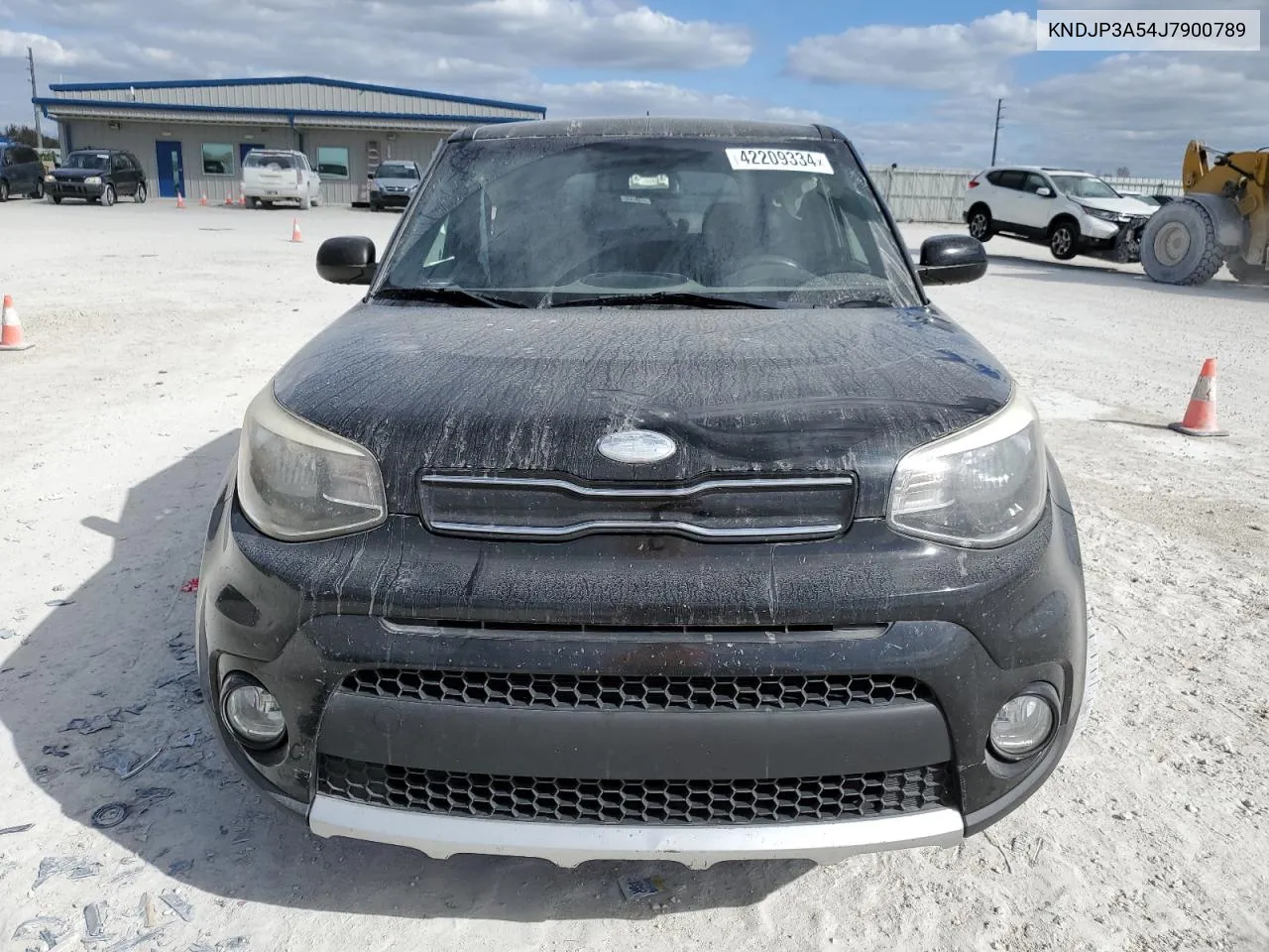 2018 Kia Soul + VIN: KNDJP3A54J7900789 Lot: 42209334