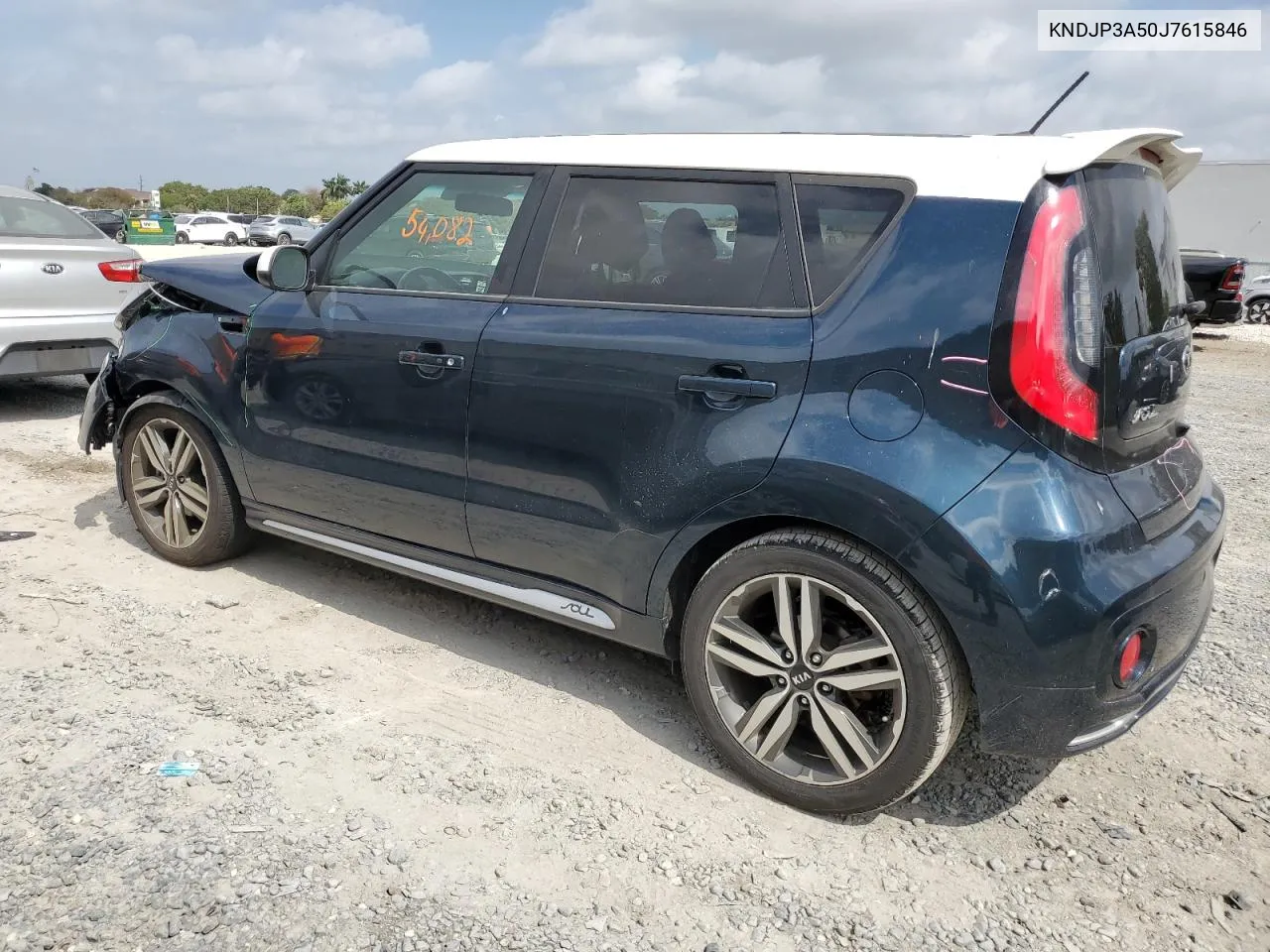 2018 Kia Soul + VIN: KNDJP3A50J7615846 Lot: 50263264