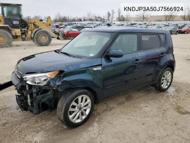 2018 Kia Soul + VIN: KNDJP3A50J7566924 Lot: 52286904