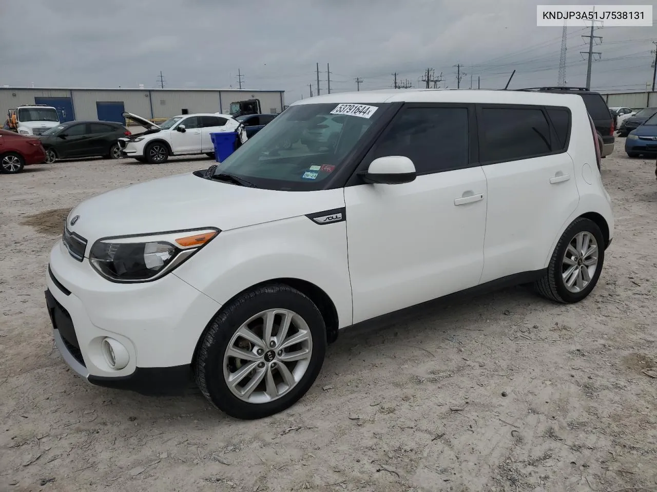 2018 Kia Soul + VIN: KNDJP3A51J7538131 Lot: 53791644