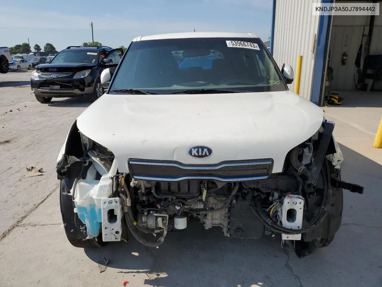 2018 Kia Soul + VIN: KNDJP3A50J7894442 Lot: 53966743