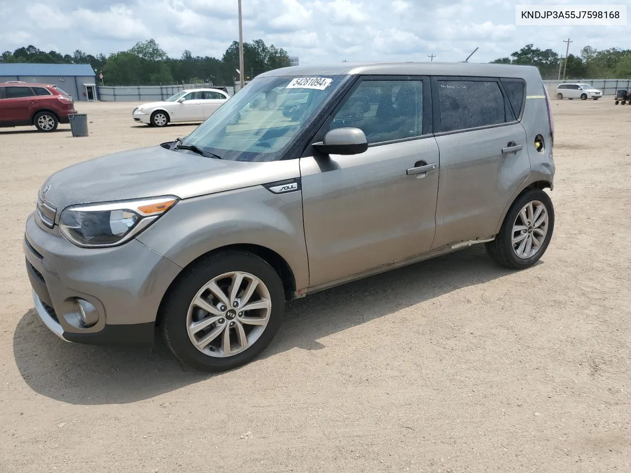 2018 Kia Soul + VIN: KNDJP3A55J7598168 Lot: 54281094