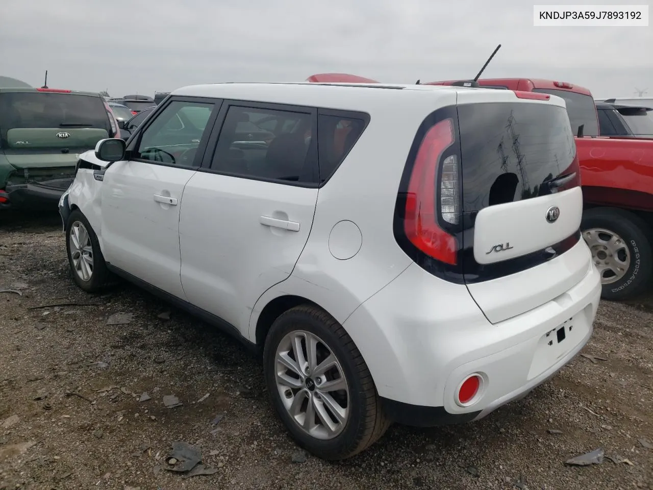 2018 Kia Soul + VIN: KNDJP3A59J7893192 Lot: 54749964