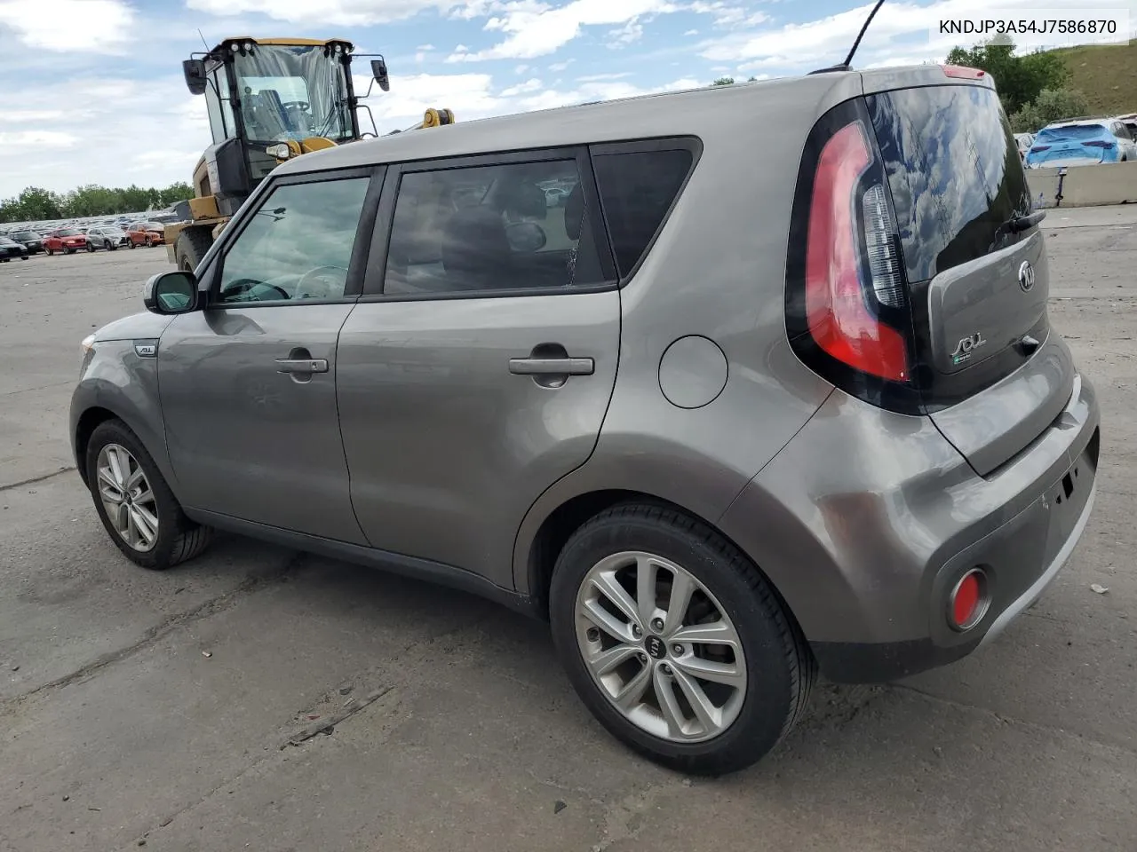 2018 Kia Soul + VIN: KNDJP3A54J7586870 Lot: 57697854