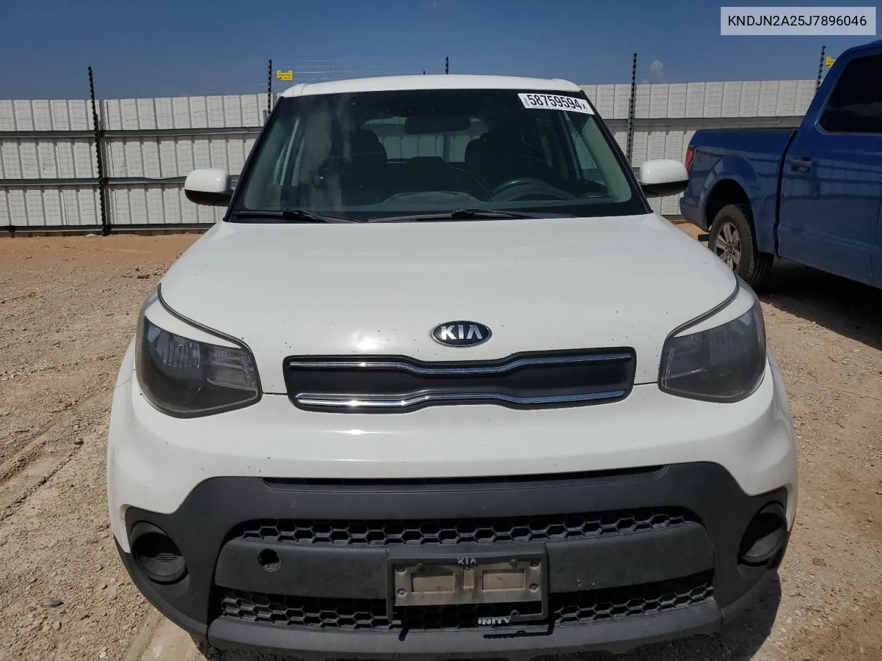 2018 Kia Soul VIN: KNDJN2A25J7896046 Lot: 58759594