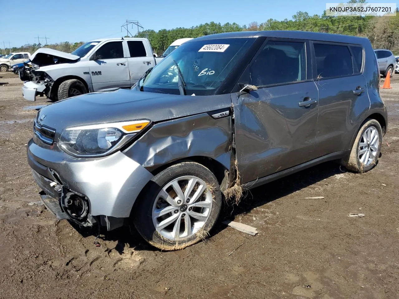 2018 Kia Soul + VIN: KNDJP3A52J7607201 Lot: 62930684