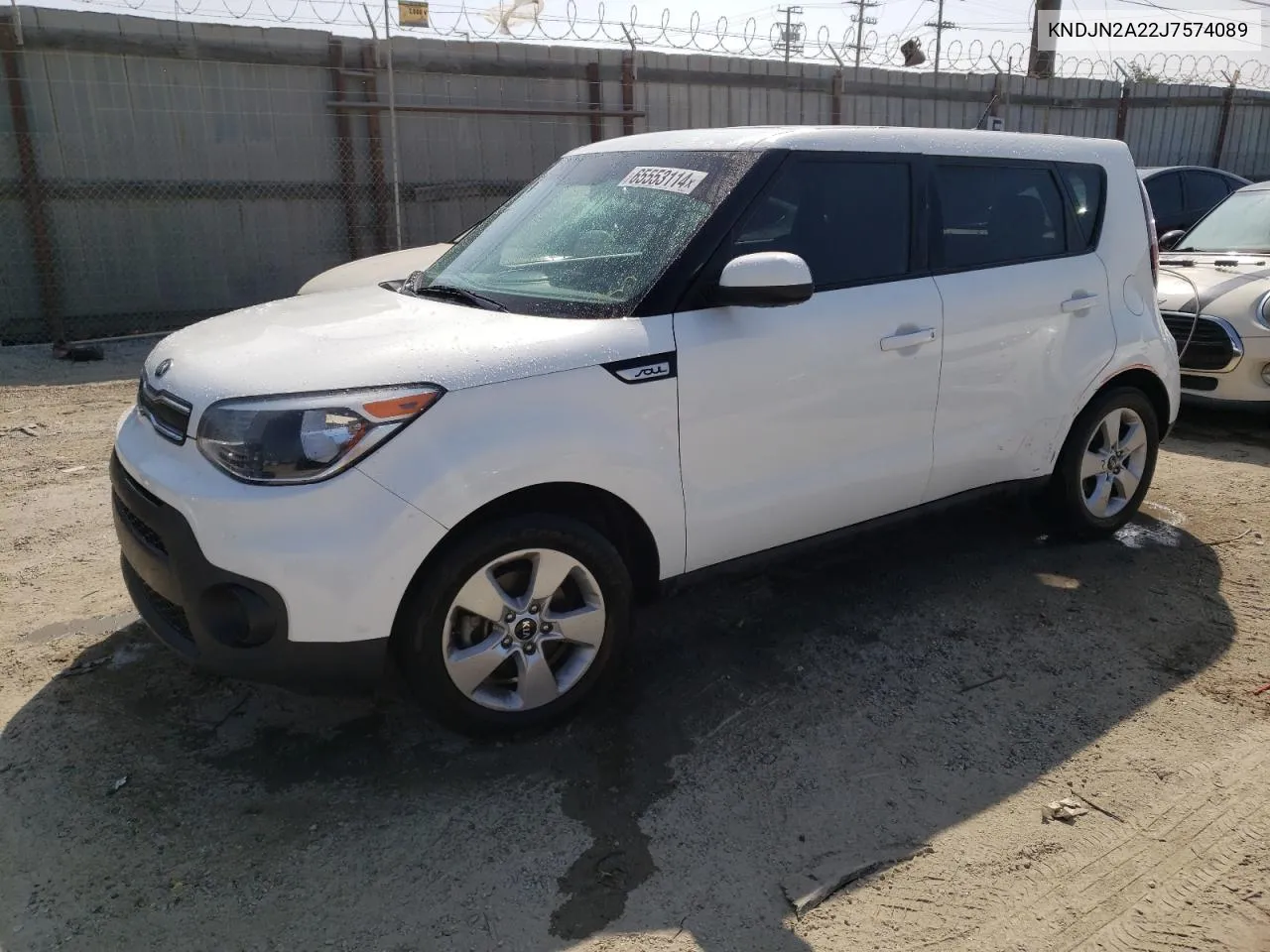 2018 Kia Soul VIN: KNDJN2A22J7574089 Lot: 65553114