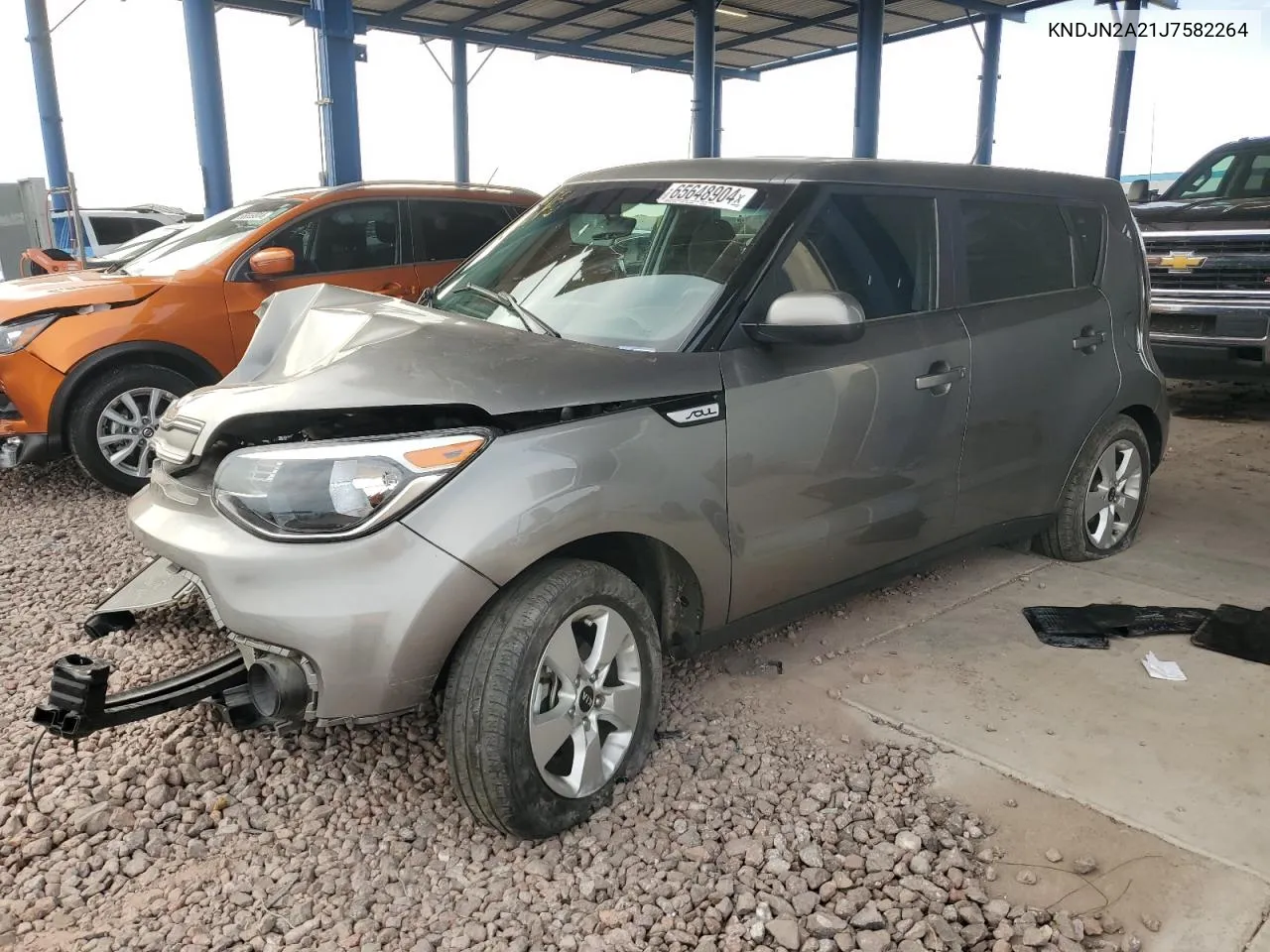 2018 Kia Soul VIN: KNDJN2A21J7582264 Lot: 65648904