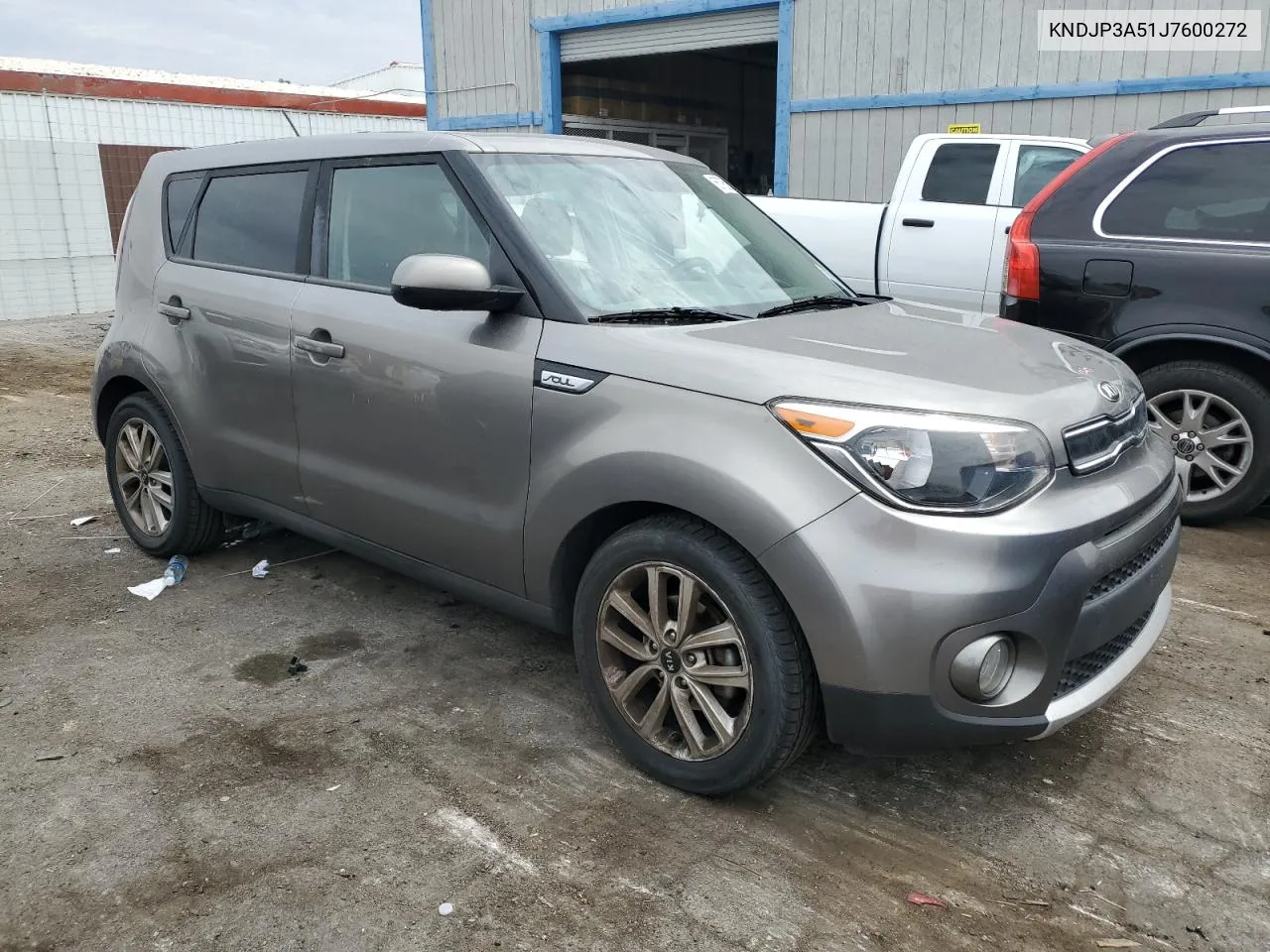 2018 Kia Soul + VIN: KNDJP3A51J7600272 Lot: 65795224