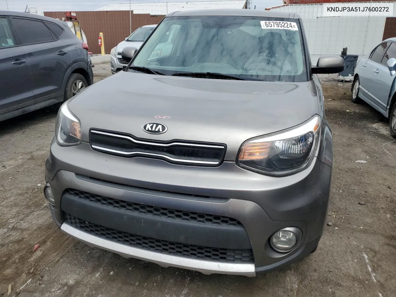 2018 Kia Soul + VIN: KNDJP3A51J7600272 Lot: 65795224