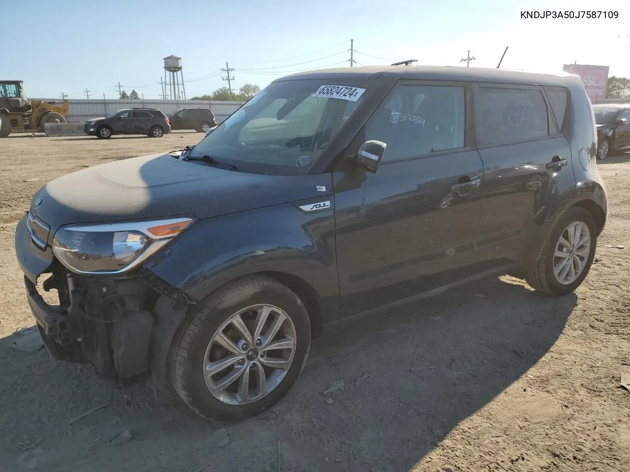 2018 Kia Soul + VIN: KNDJP3A50J7587109 Lot: 65824724