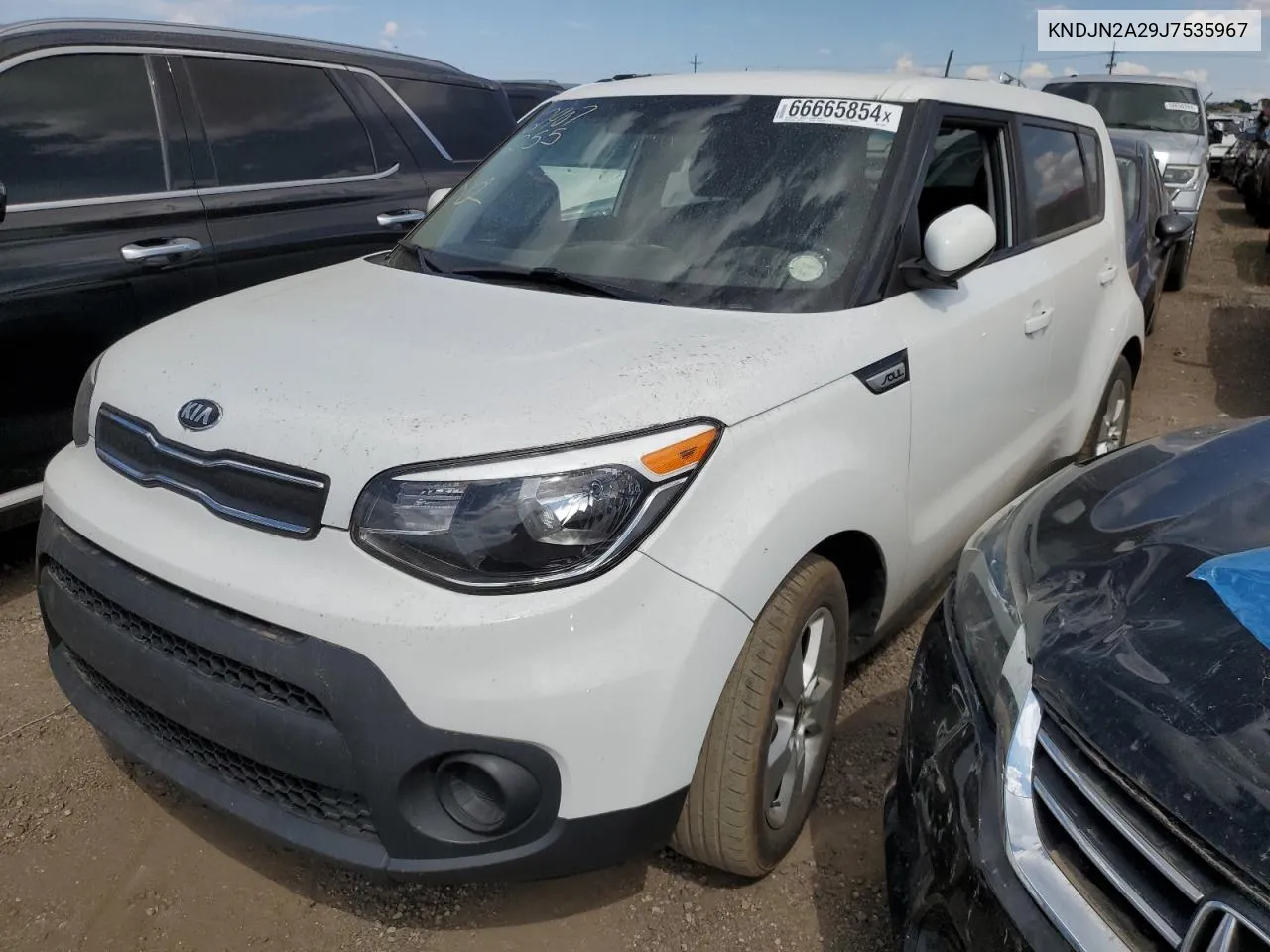 2018 Kia Soul VIN: KNDJN2A29J7535967 Lot: 66665854