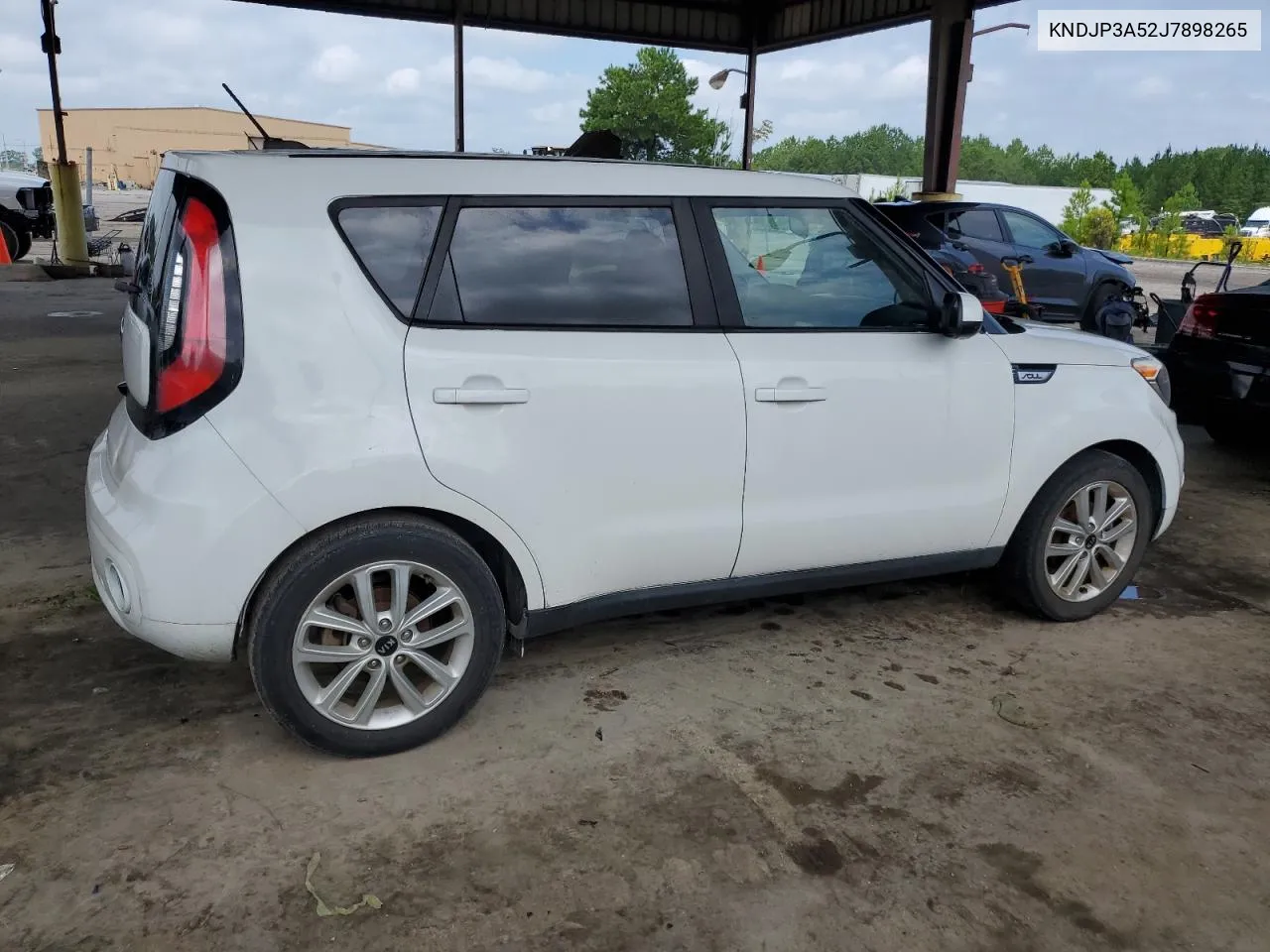 2018 Kia Soul + VIN: KNDJP3A52J7898265 Lot: 66940874