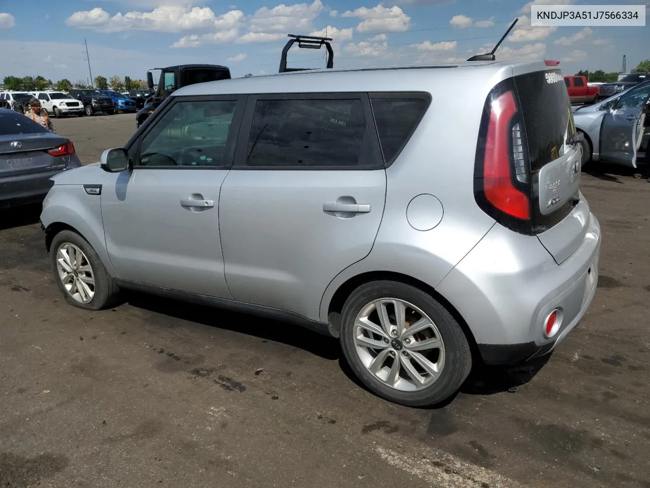 2018 Kia Soul + VIN: KNDJP3A51J7566334 Lot: 66972404