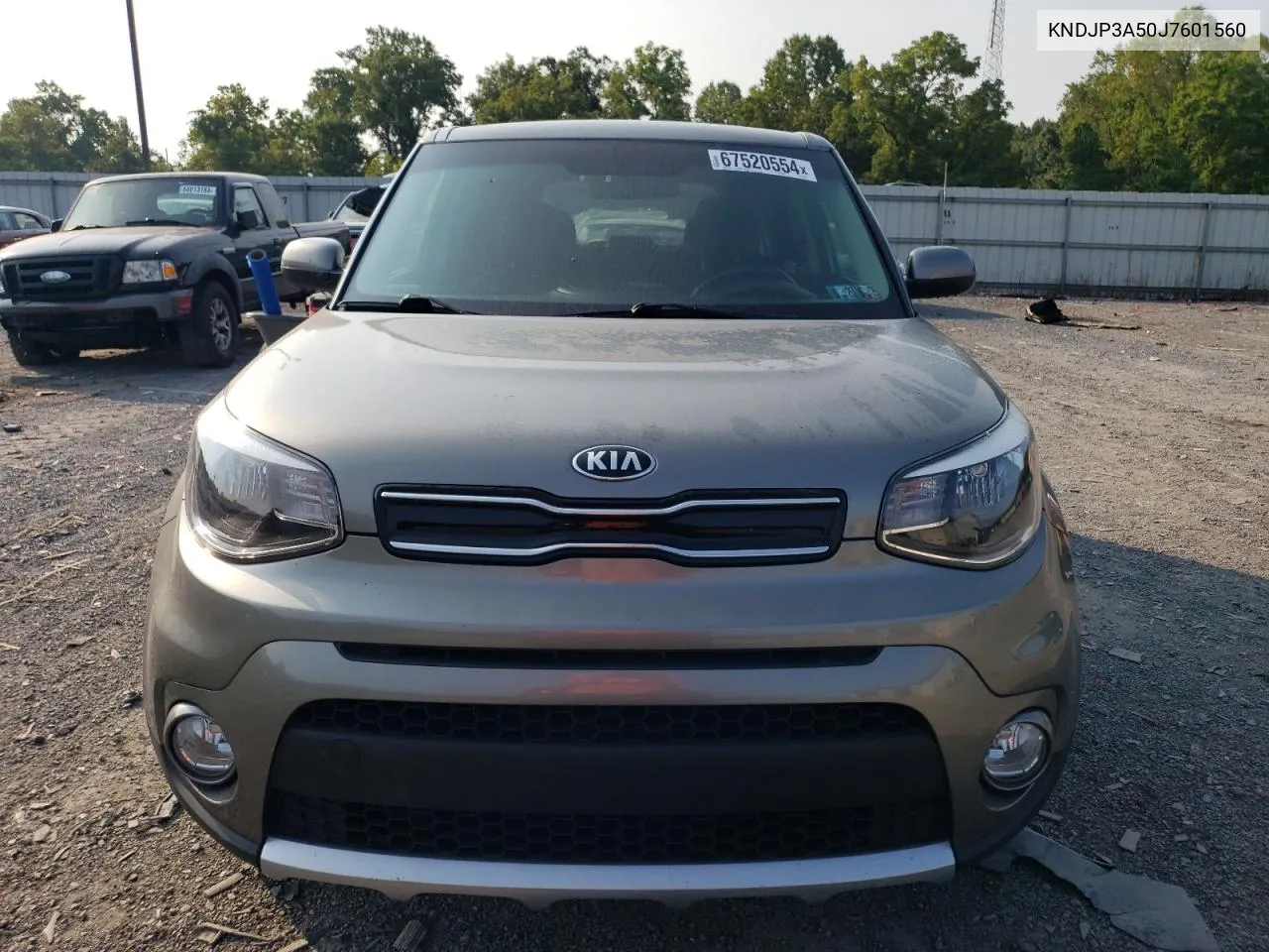 2018 Kia Soul + VIN: KNDJP3A50J7601560 Lot: 67520554