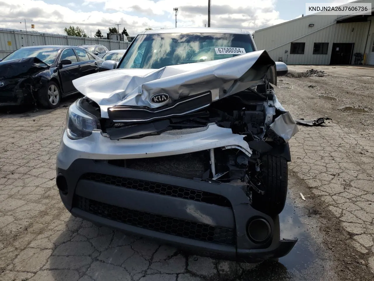 2018 Kia Soul VIN: KNDJN2A26J7606736 Lot: 67580554