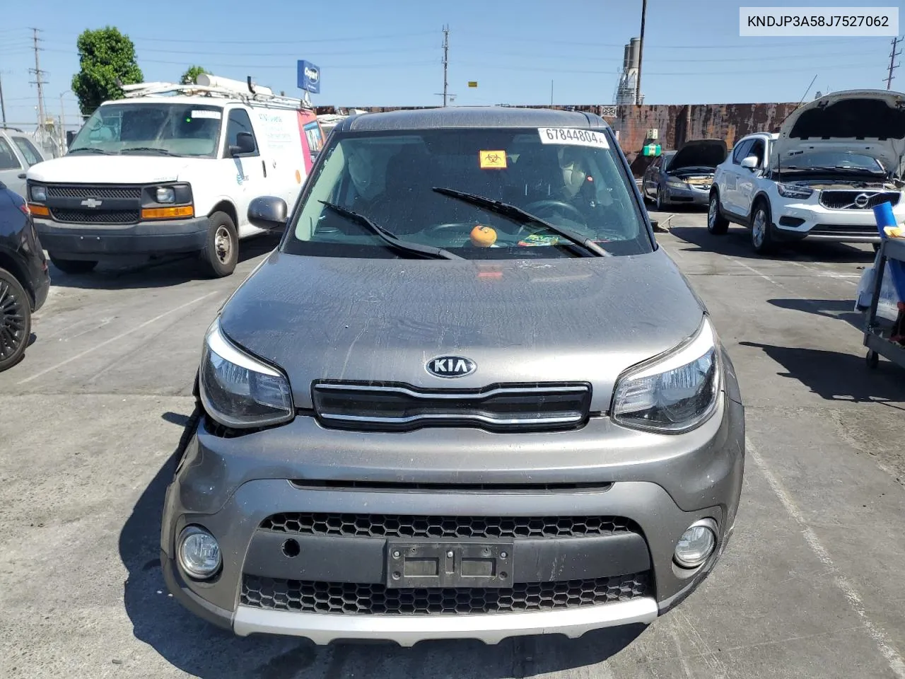 2018 Kia Soul + VIN: KNDJP3A58J7527062 Lot: 67844804