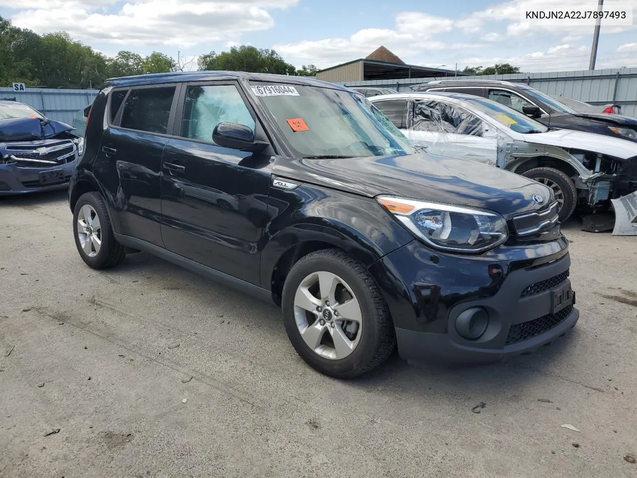 KNDJN2A22J7897493 2018 Kia Soul