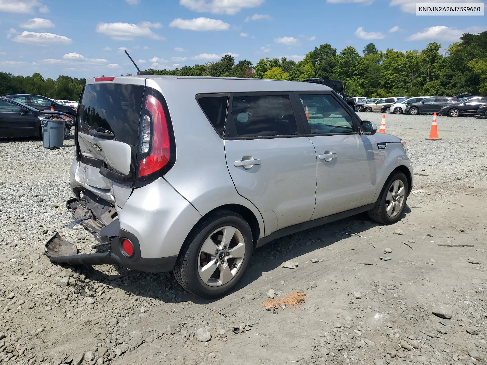 2018 Kia Soul VIN: KNDJN2A26J7599660 Lot: 68261384