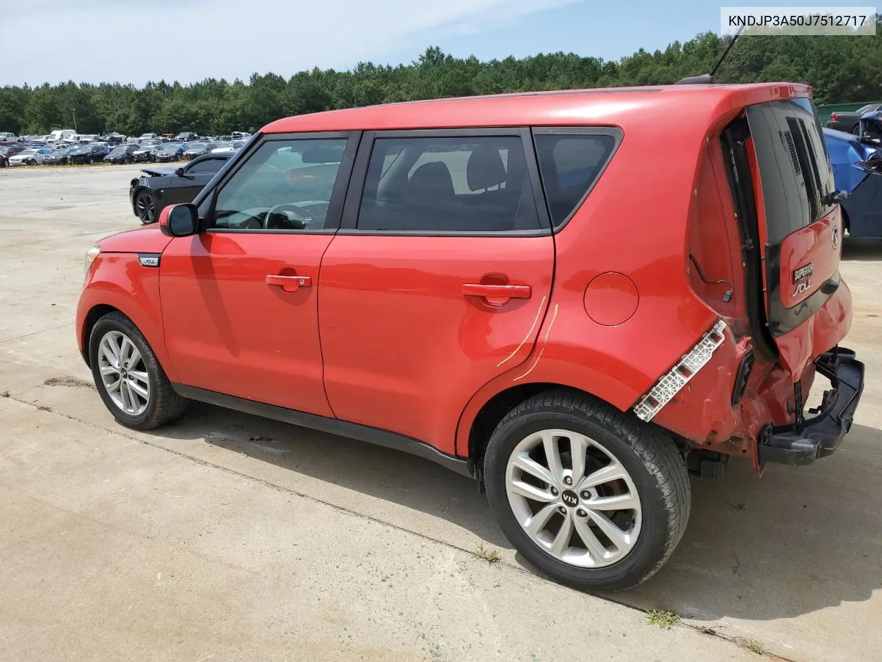 2018 Kia Soul + VIN: KNDJP3A50J7512717 Lot: 68274294