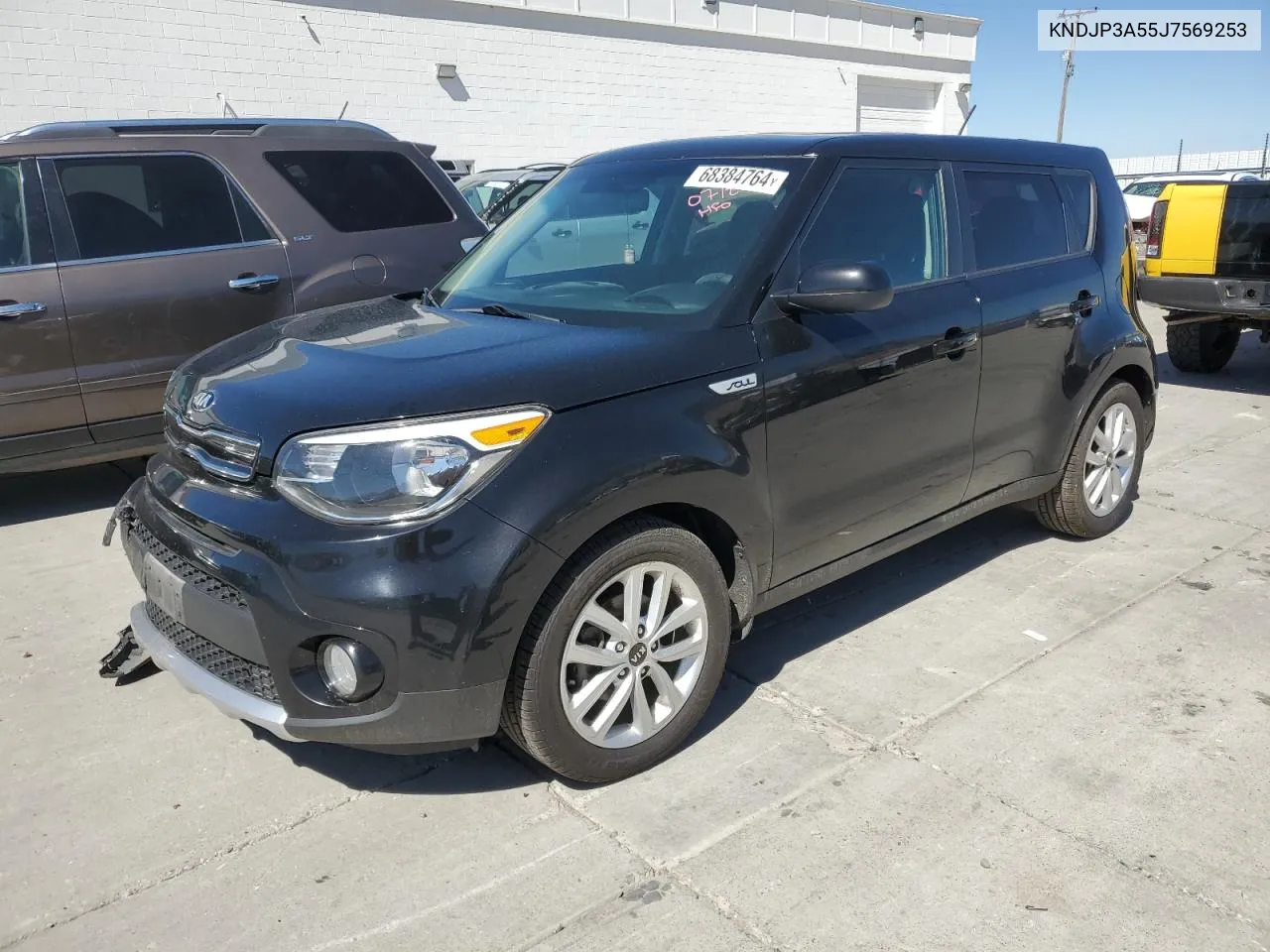 2018 Kia Soul + VIN: KNDJP3A55J7569253 Lot: 68384764