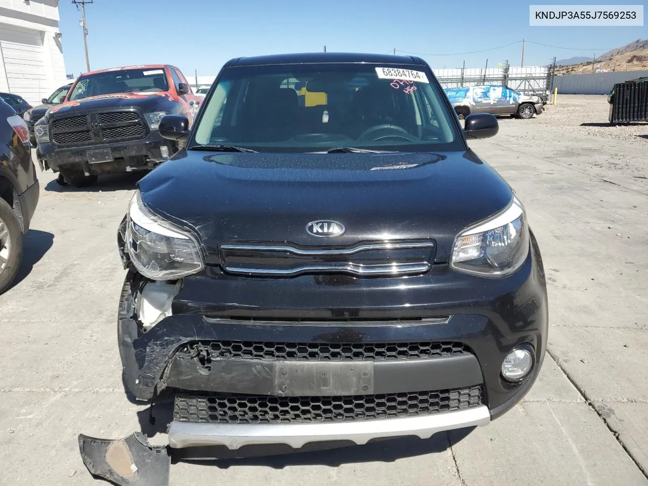 2018 Kia Soul + VIN: KNDJP3A55J7569253 Lot: 68384764