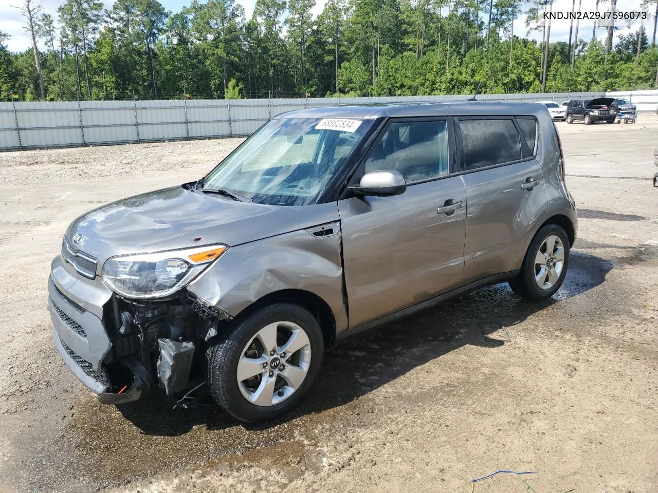 2018 Kia Soul VIN: KNDJN2A29J7596073 Lot: 68882834