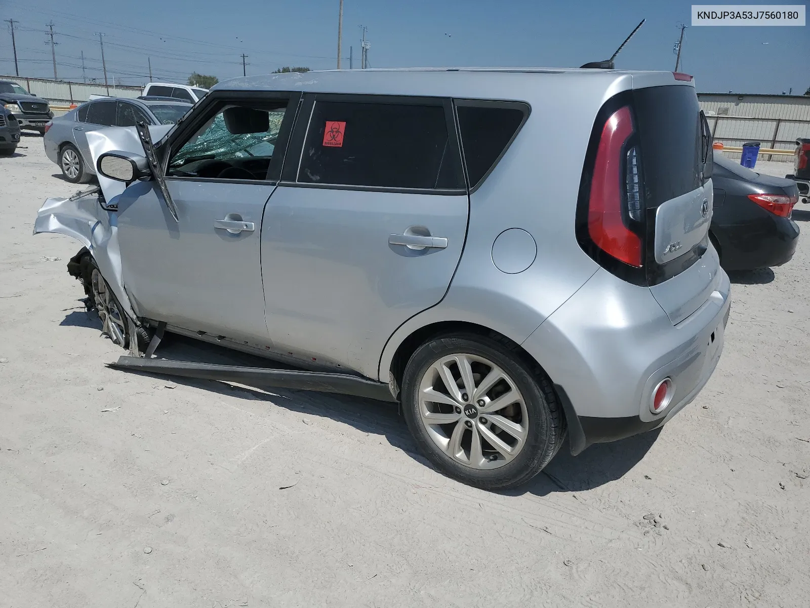 KNDJP3A53J7560180 2018 Kia Soul +