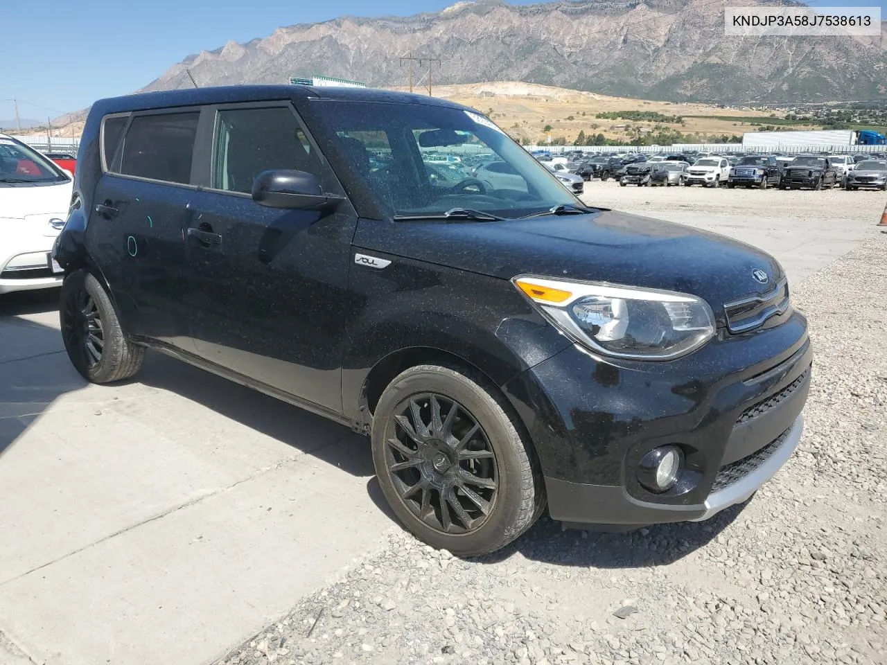 2018 Kia Soul + VIN: KNDJP3A58J7538613 Lot: 68934924