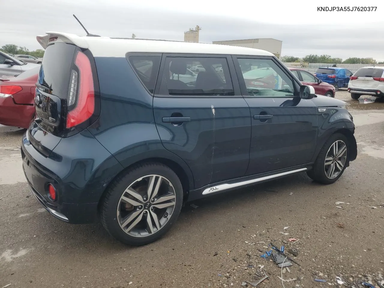 2018 Kia Soul + VIN: KNDJP3A55J7620377 Lot: 69696814