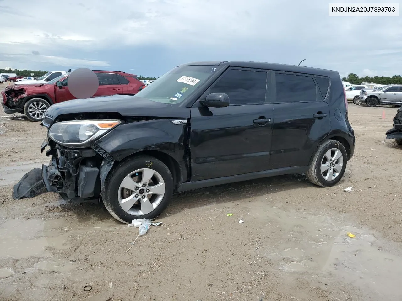 2018 Kia Soul VIN: KNDJN2A20J7893703 Lot: 69795504