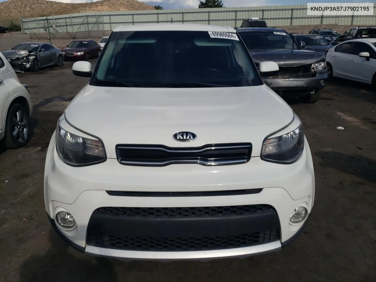 2018 Kia Soul + VIN: KNDJP3A57J7902195 Lot: 69980684