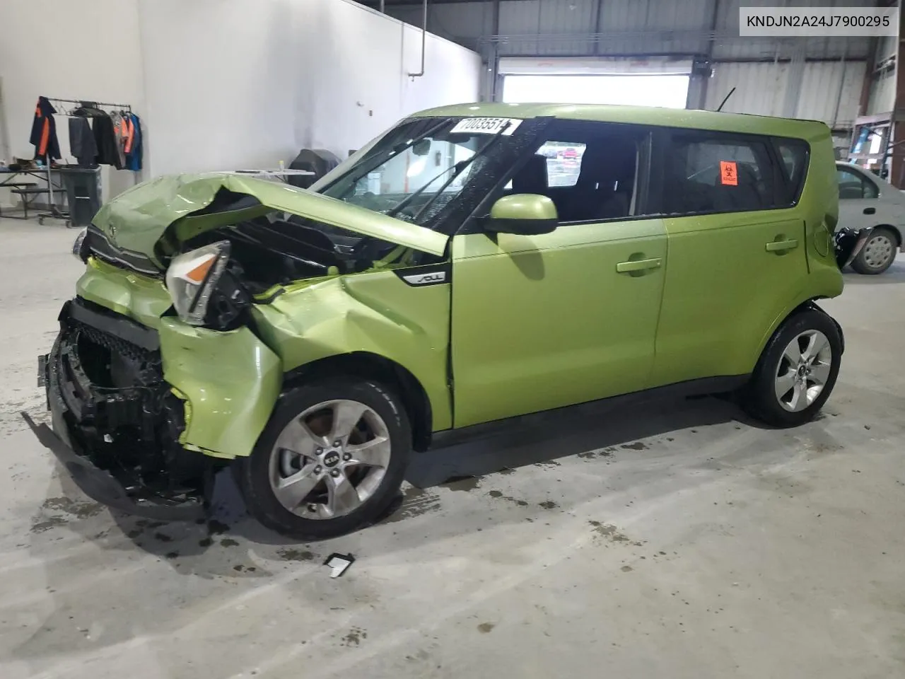 2018 Kia Soul VIN: KNDJN2A24J7900295 Lot: 70035514