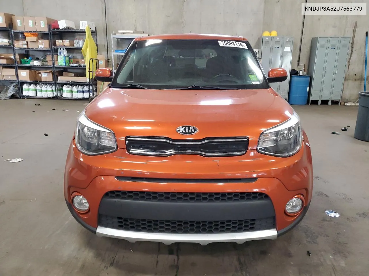 2018 Kia Soul + VIN: KNDJP3A52J7563779 Lot: 70098114