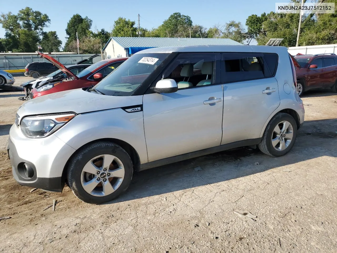 2018 Kia Soul VIN: KNDJN2A23J7512152 Lot: 70254314