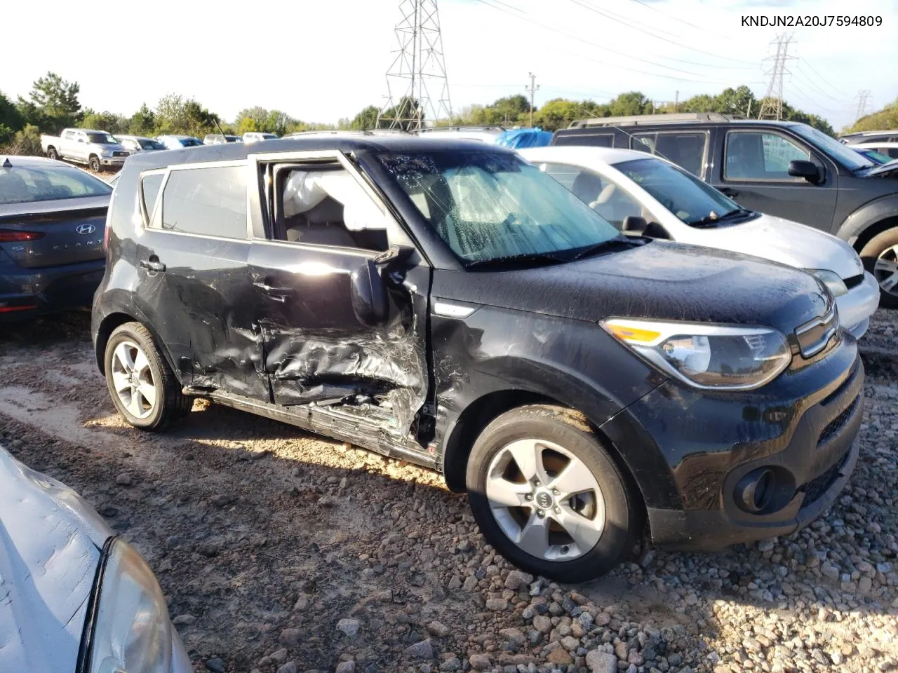 2018 Kia Soul VIN: KNDJN2A20J7594809 Lot: 70290914