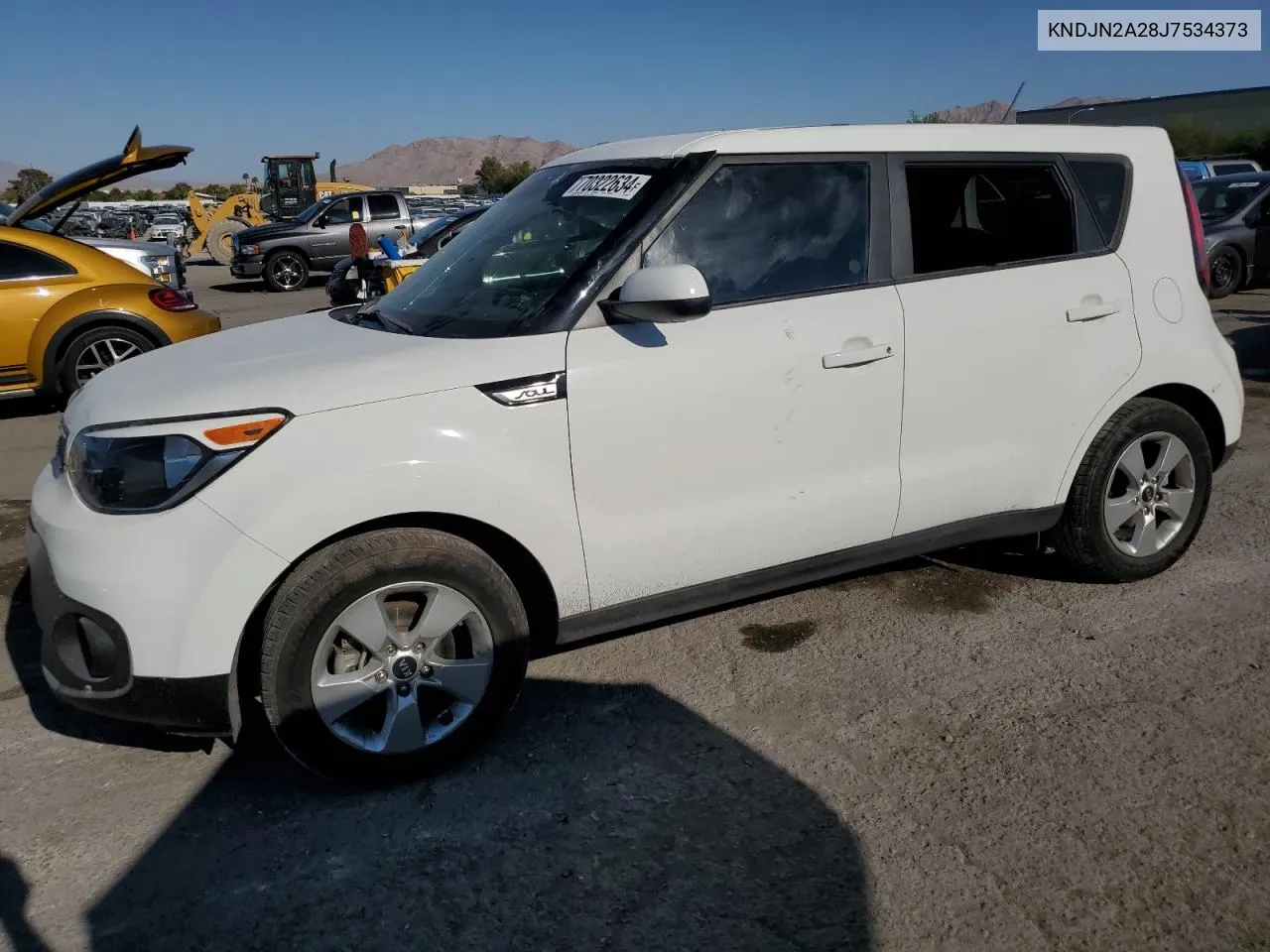 2018 Kia Soul VIN: KNDJN2A28J7534373 Lot: 70322634