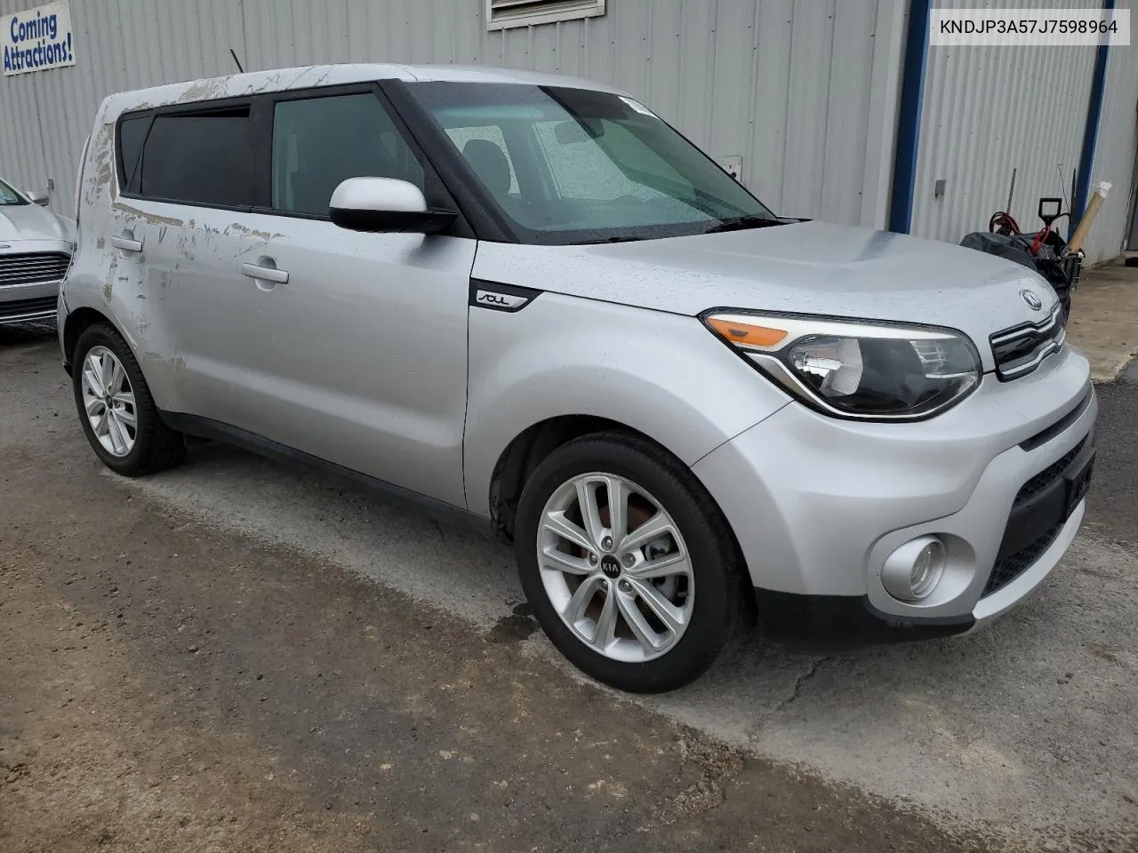 2018 Kia Soul + VIN: KNDJP3A57J7598964 Lot: 70606414