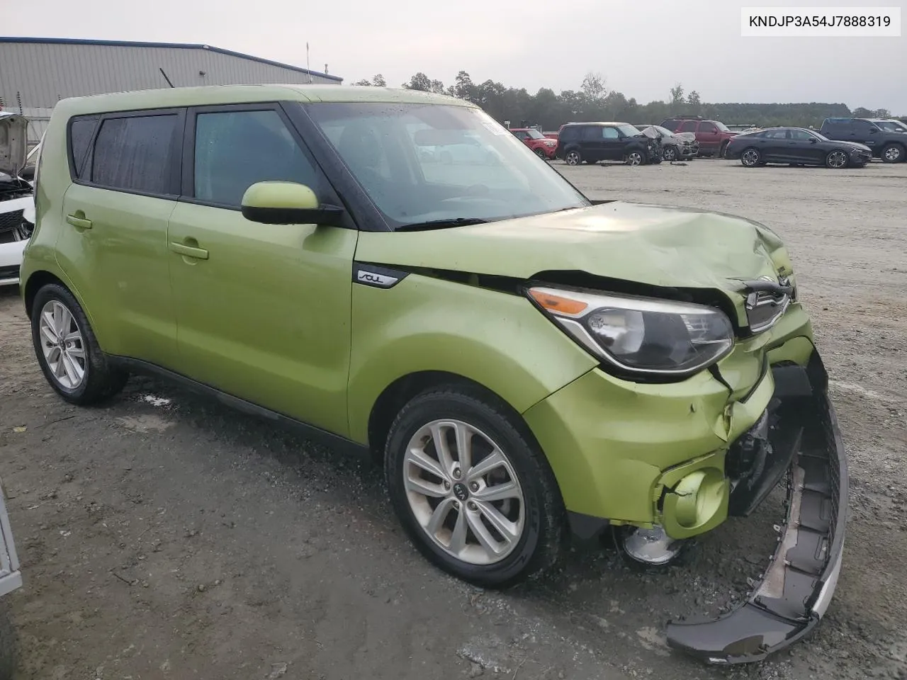 2018 Kia Soul + VIN: KNDJP3A54J7888319 Lot: 70778874