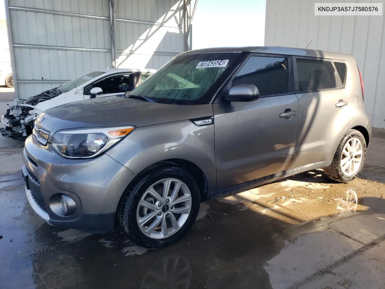 2018 Kia Soul + VIN: KNDJP3A57J7580576 Lot: 70843524